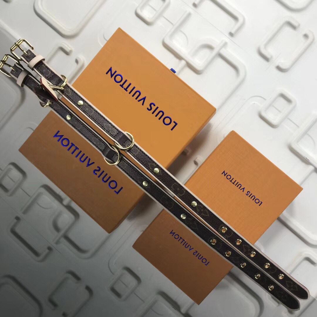 LV BAXTER DOG COLLAR M58072