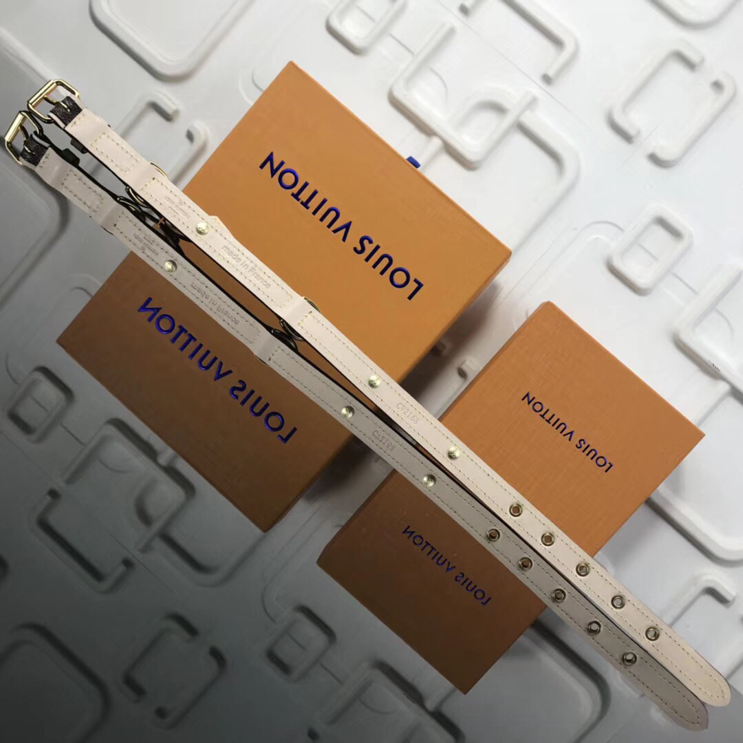 LV BAXTER DOG COLLAR M58072