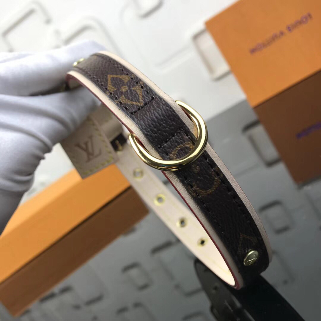 LV BAXTER DOG COLLAR M58072