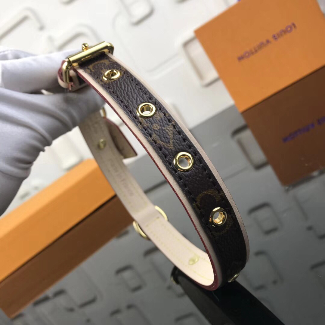 LV BAXTER DOG COLLAR M58072