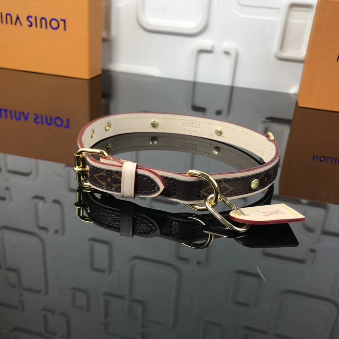 LV BAXTER DOG COLLAR M58072