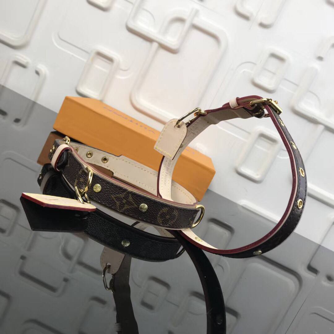 LV BAXTER DOG COLLAR M58072