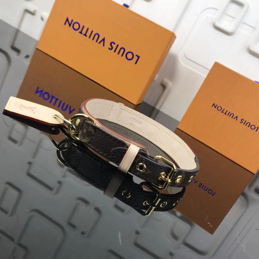 LV BAXTER DOG COLLAR M58072