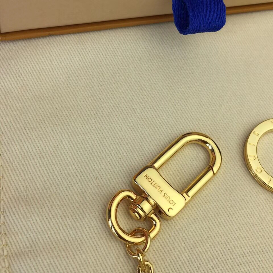 LV BLOOMING FLOWERS CHAIN BAG CHARM AND KEY HOLDER M63086