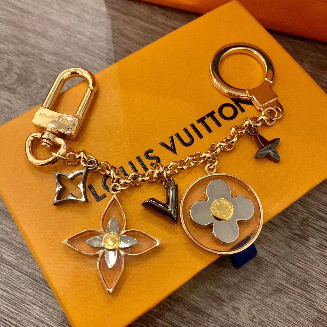 LV BLOOMING FLOWERS CHAIN BAG CHARM M68460