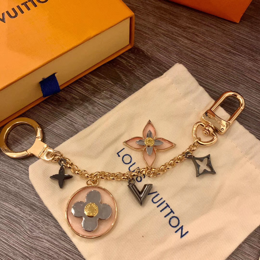 LV BLOOMING FLOWERS CHAIN BAG CHARM M68460