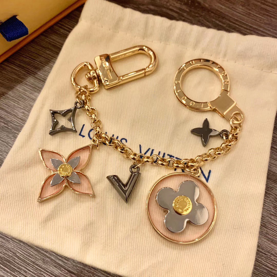 LV BLOOMING FLOWERS CHAIN BAG CHARM M68460