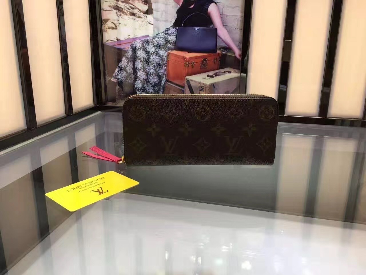 LV Clemence wallet 60744A