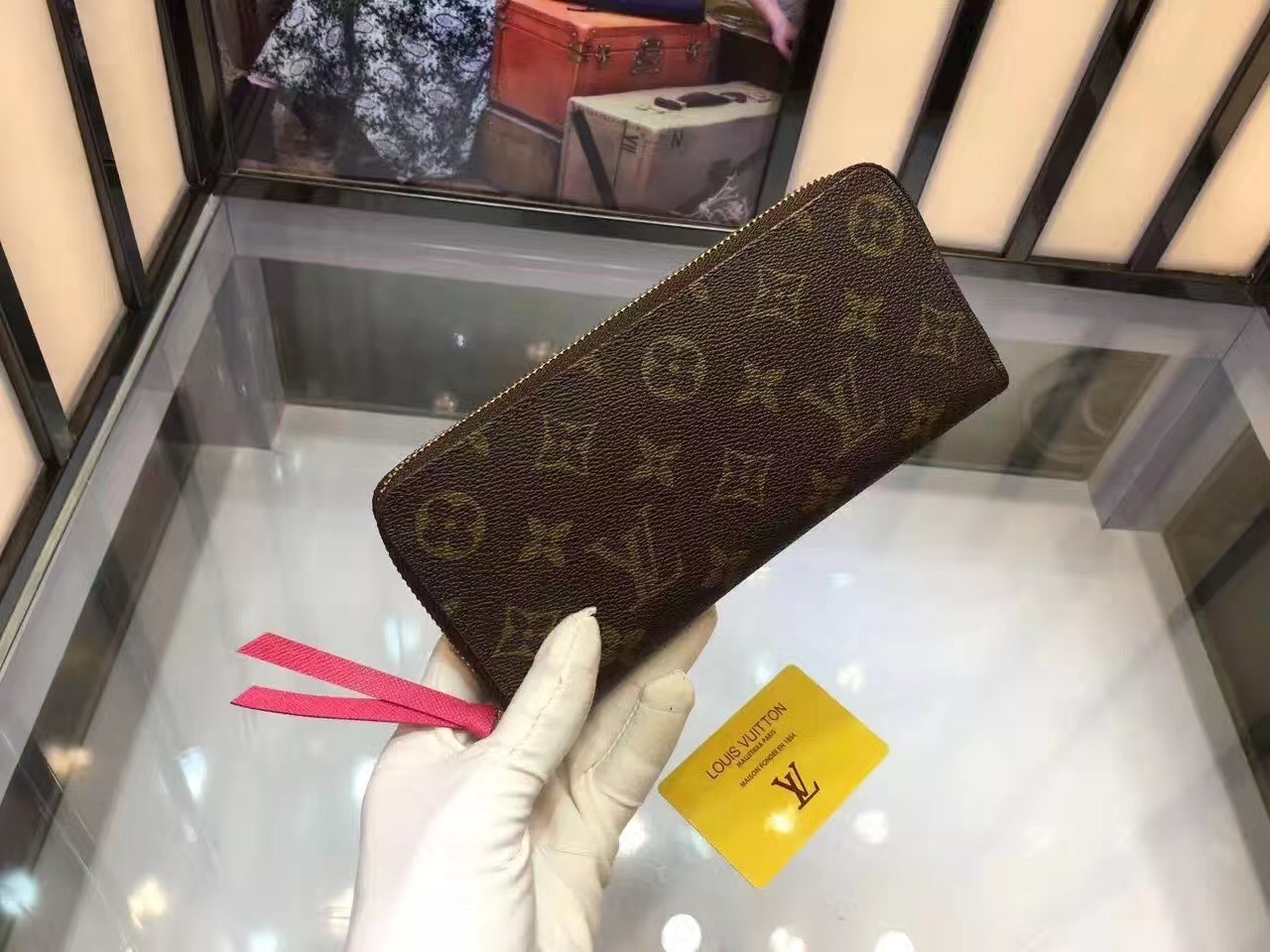 LV Clemence wallet 60744A