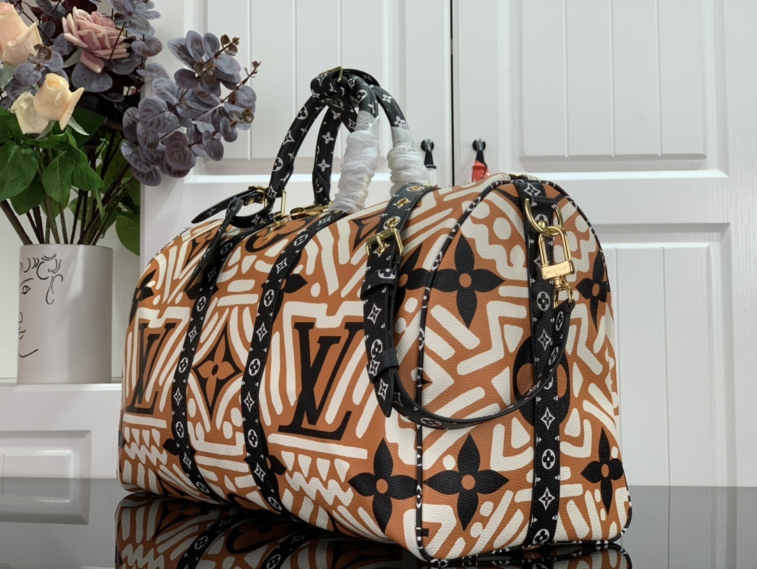 LV CRAFTY KEEPALL BANDOULIERE 45 M45473 