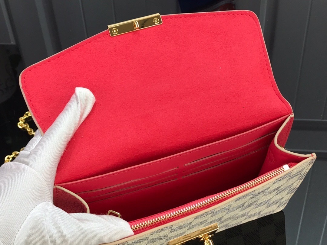 LV CROISETTE CHAIN wallet N60357