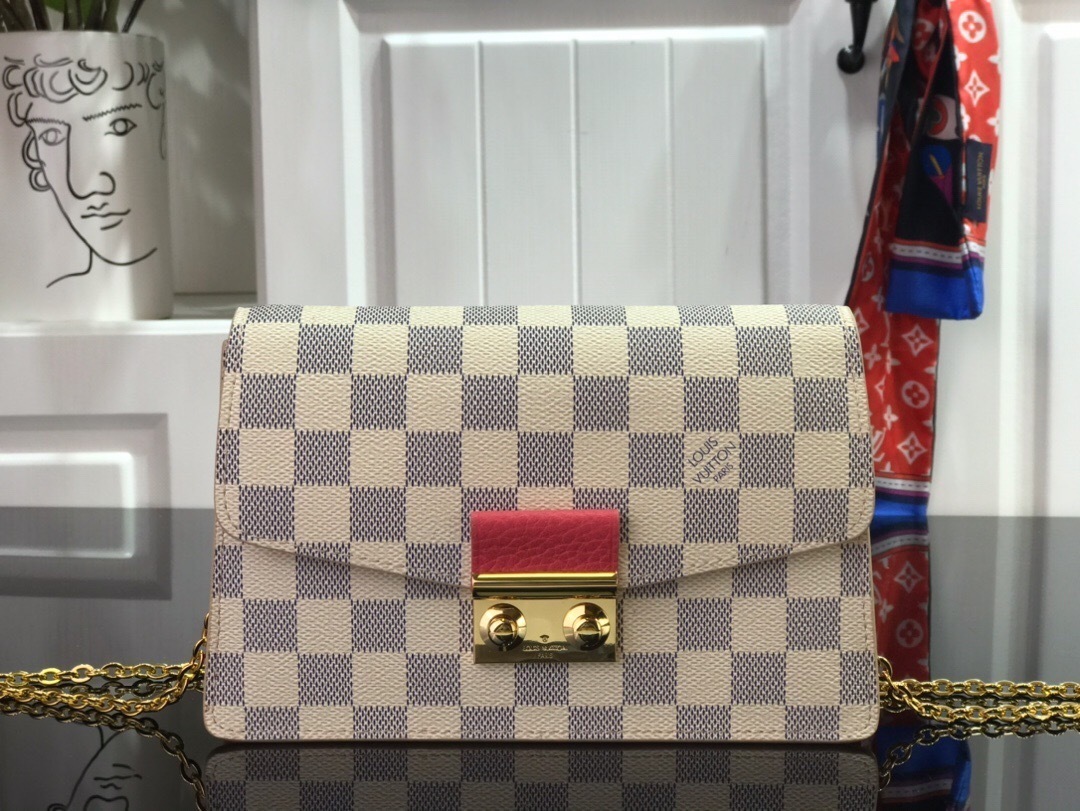 LV CROISETTE CHAIN wallet N60357