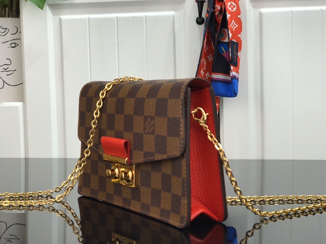 LV CROISETTE CHAIN wallet N60357