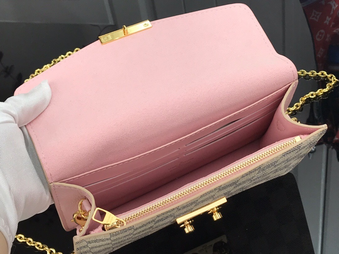 LV CROISETTE CHAIN wallet N60357