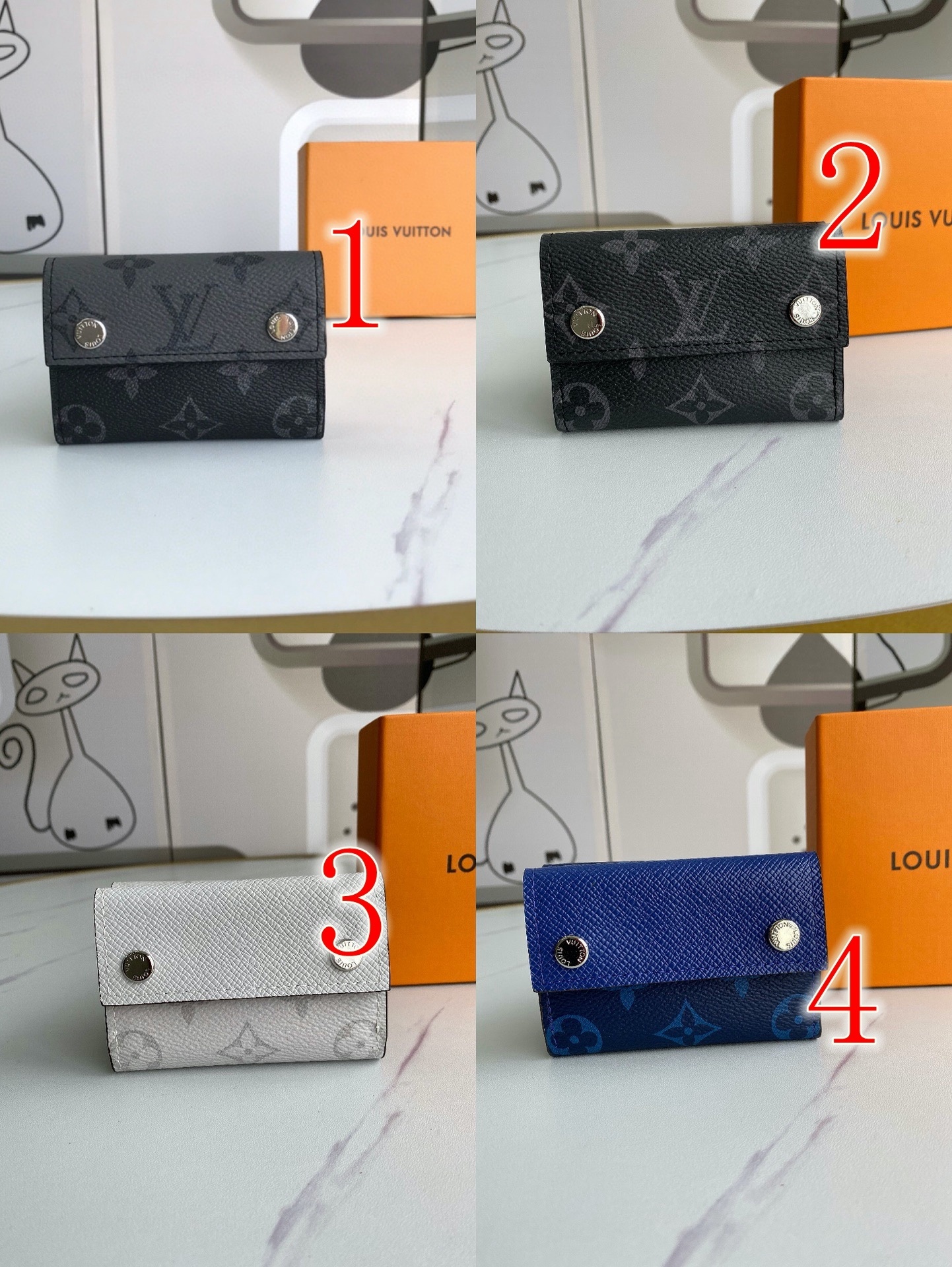 LV DISCOVERY COMPACT wallet M67630 