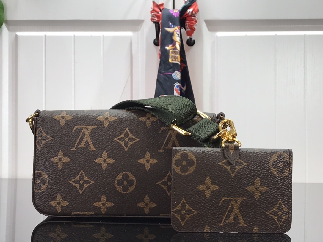 LV FELICIE STRAP & GO M80091