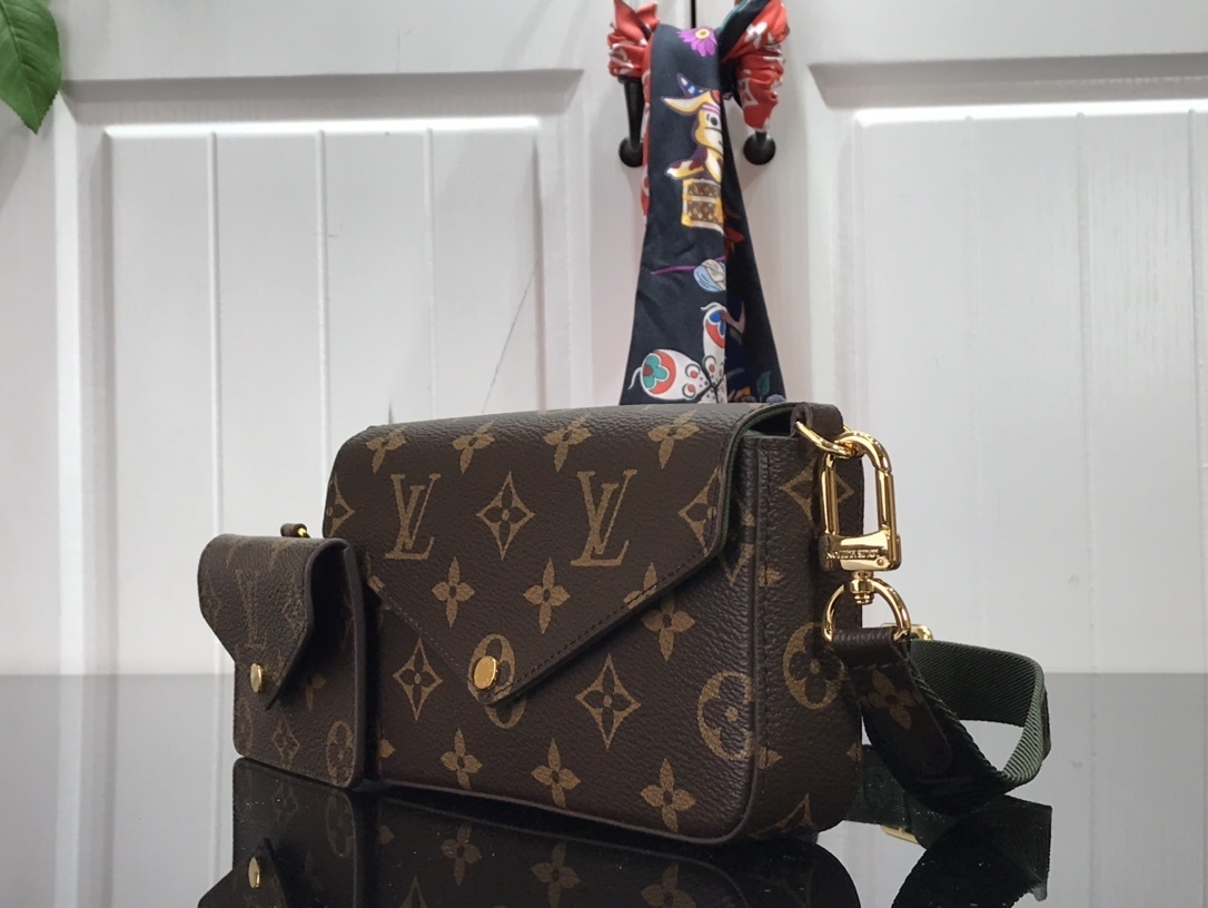 LV FELICIE STRAP & GO M80091