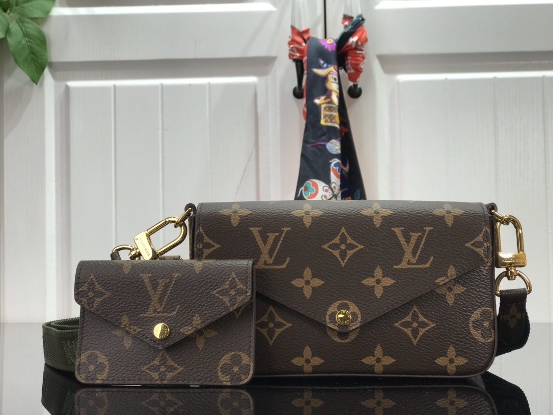 LV FELICIE STRAP & GO M80091