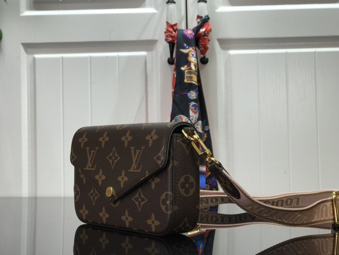 LV FELICIE STRAP & GO M80091