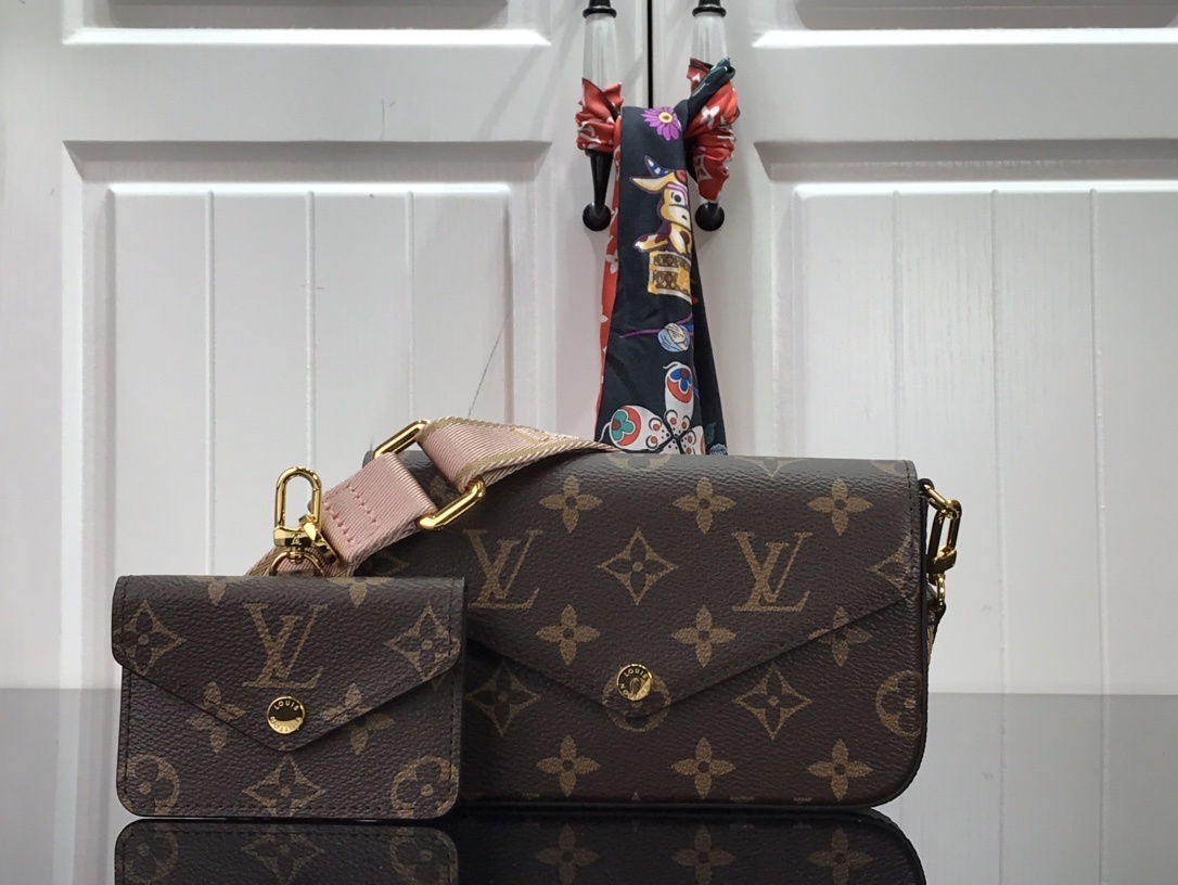 LV FELICIE STRAP & GO M80091