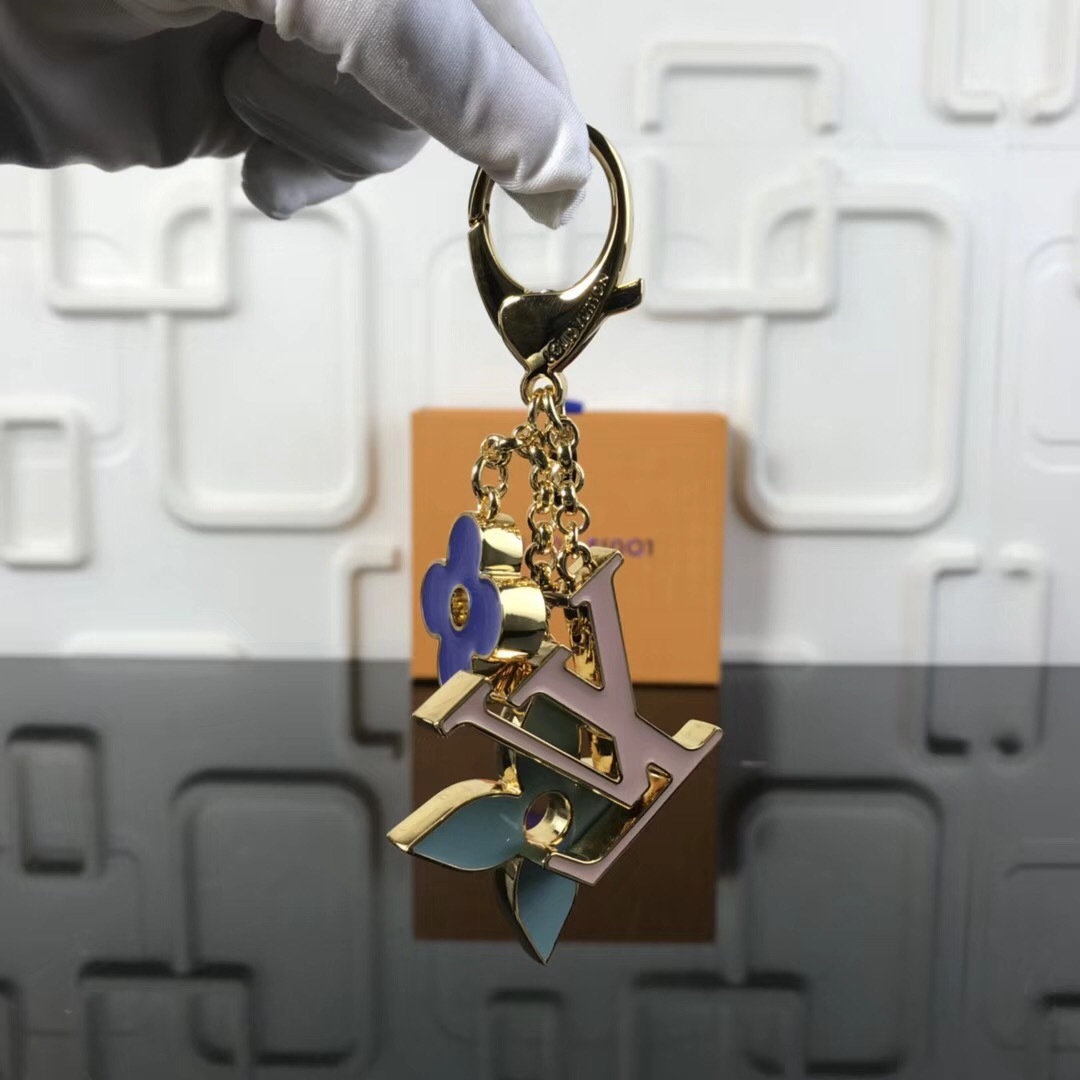 LV FLEUR DE MONOGRAM BAG CHARM M67119 