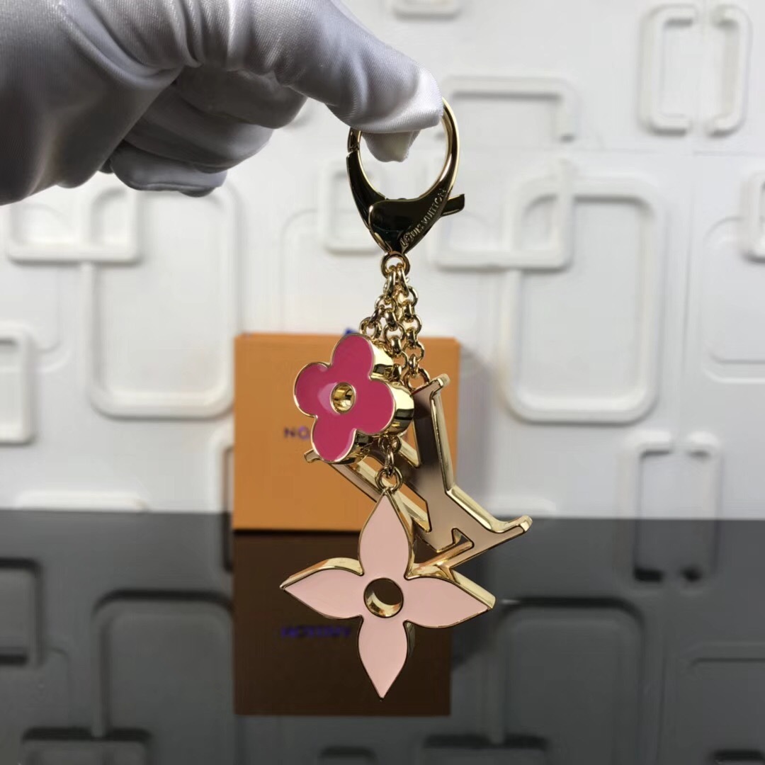 LV FLEUR DE MONOGRAM BAG CHARM M67119 