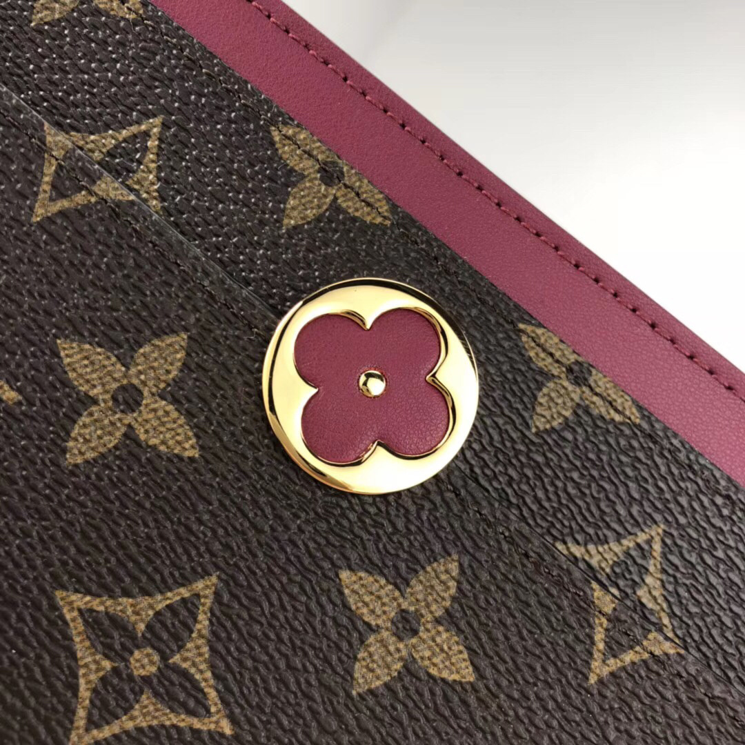 LV FLORE CHAIN wallet M67405