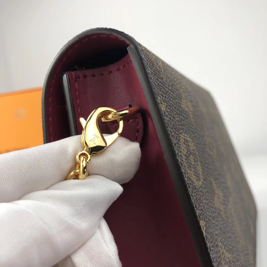 LV FLORE CHAIN wallet M67405