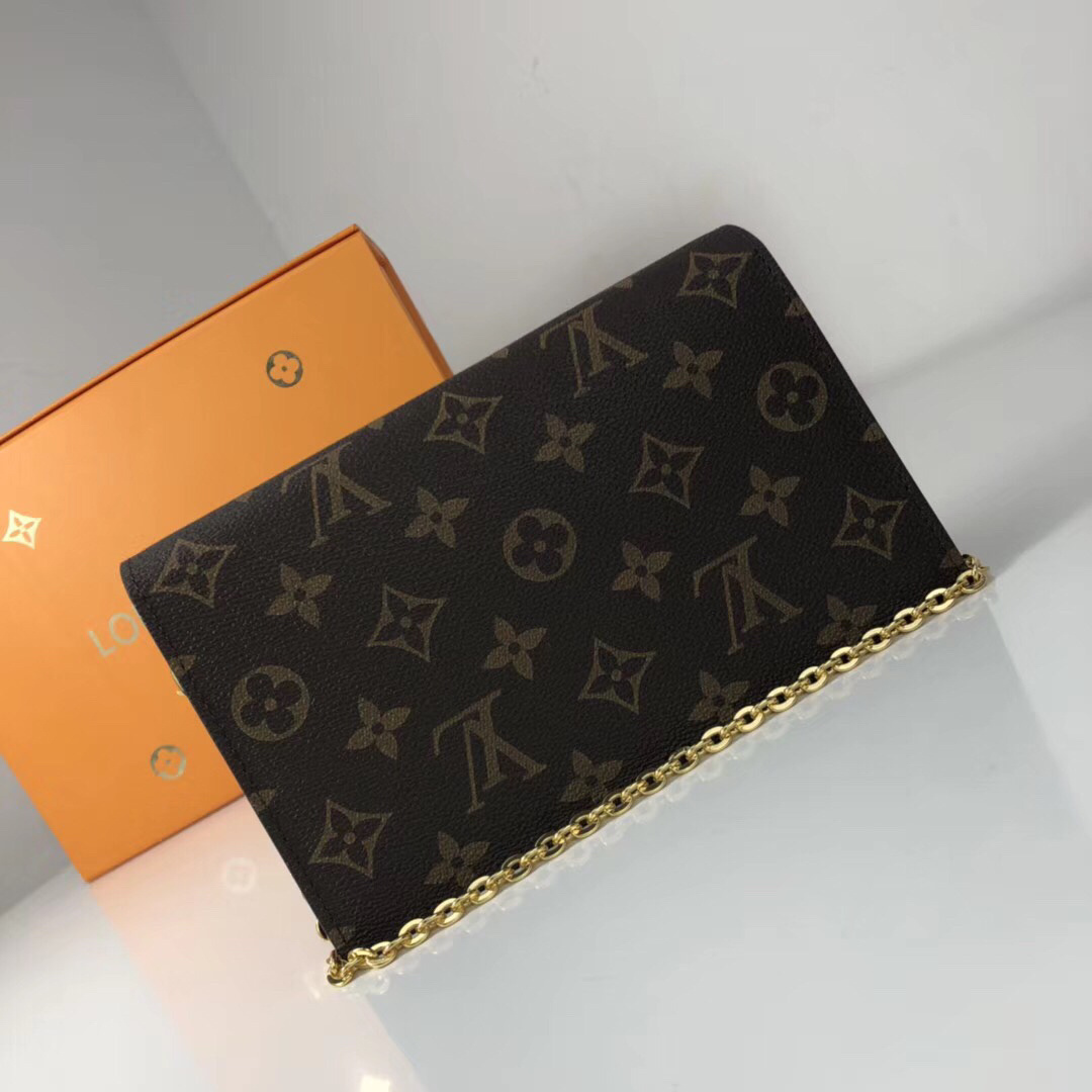 LV FLORE CHAIN wallet M67405