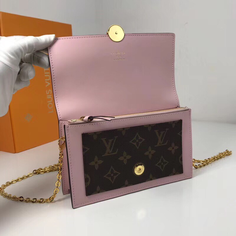 LV FLORE CHAIN wallet M67405