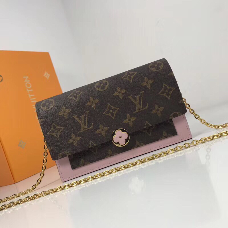 LV FLORE CHAIN wallet M67405