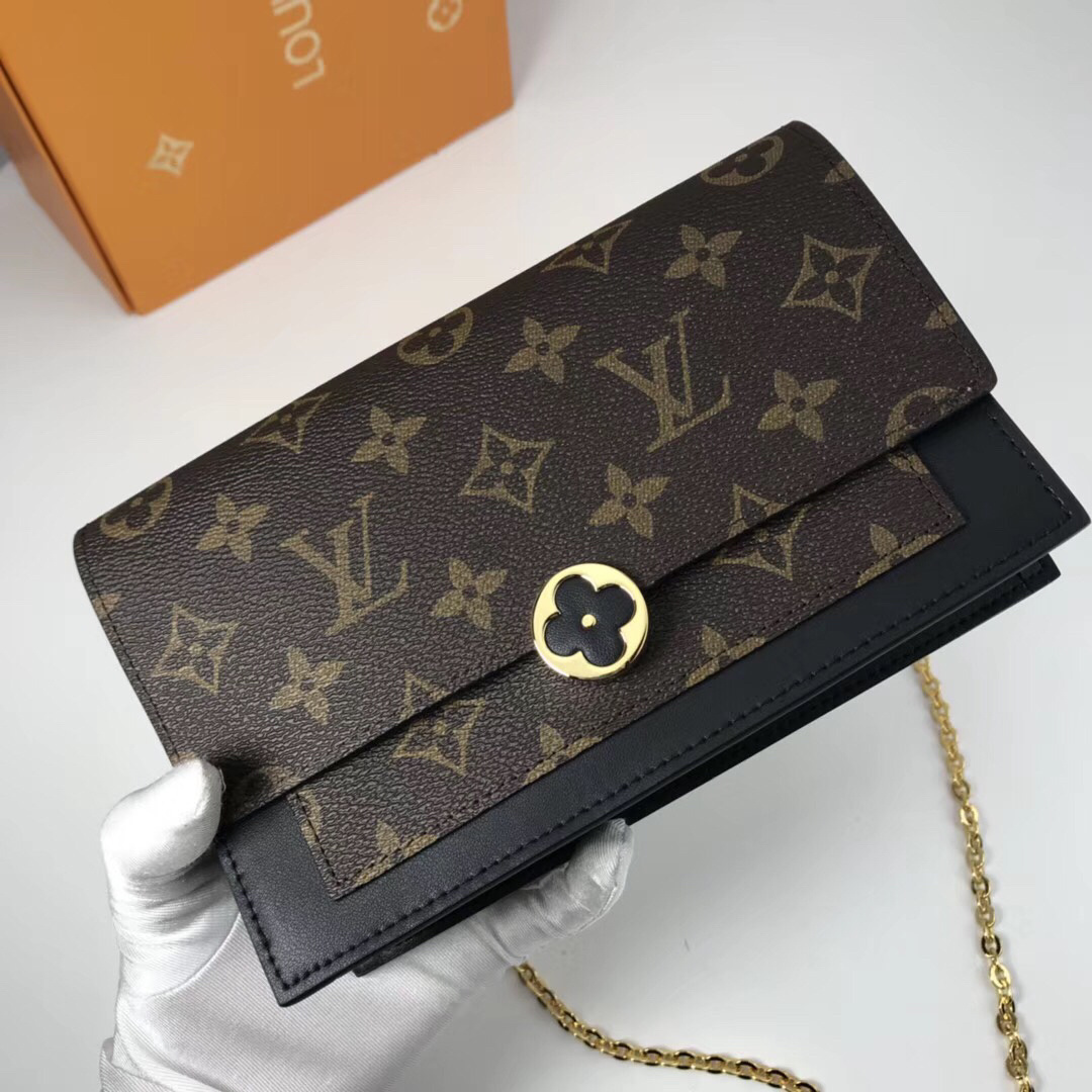 LV FLORE CHAIN wallet M67405