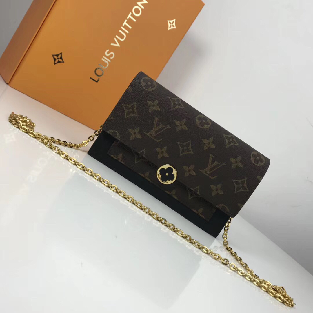 LV FLORE CHAIN wallet M67405