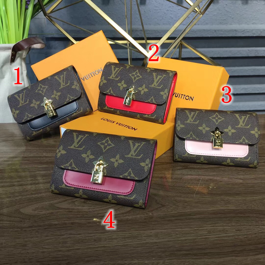 LV FLOWER COMPACT wallet 62567CN