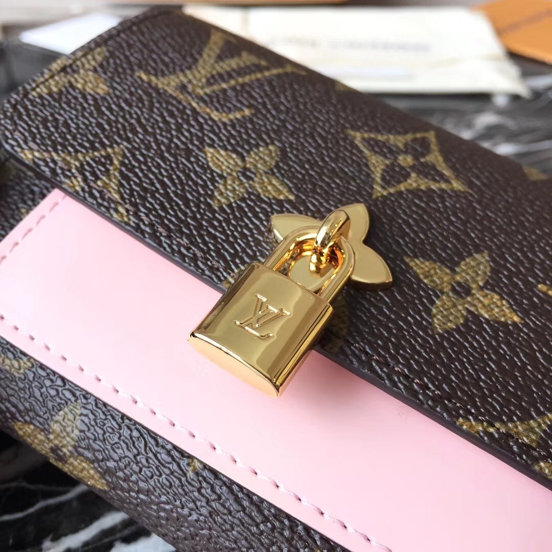 LV FLOWER COMPACT wallet 62567CN