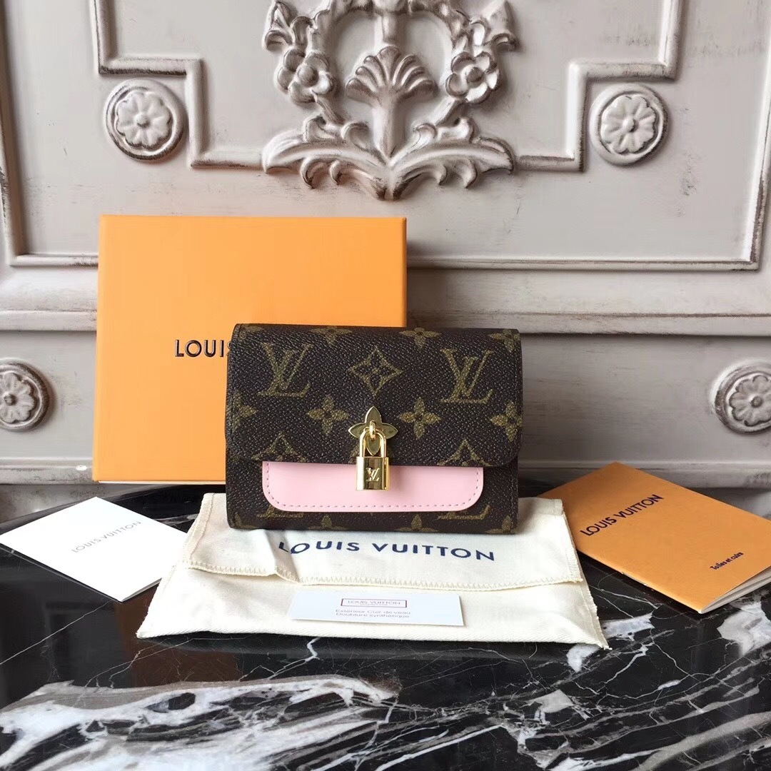 LV FLOWER COMPACT wallet 62567CN