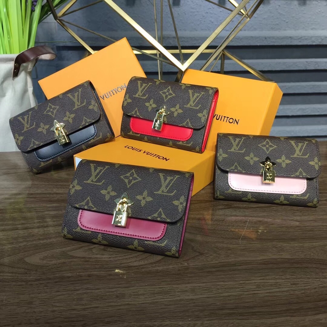 LV FLOWER COMPACT wallet 62567CN