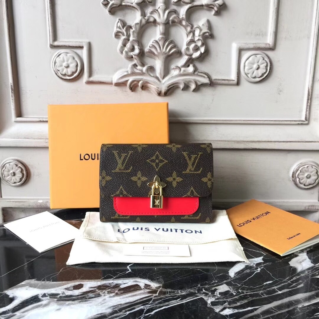LV FLOWER COMPACT wallet 62567CN