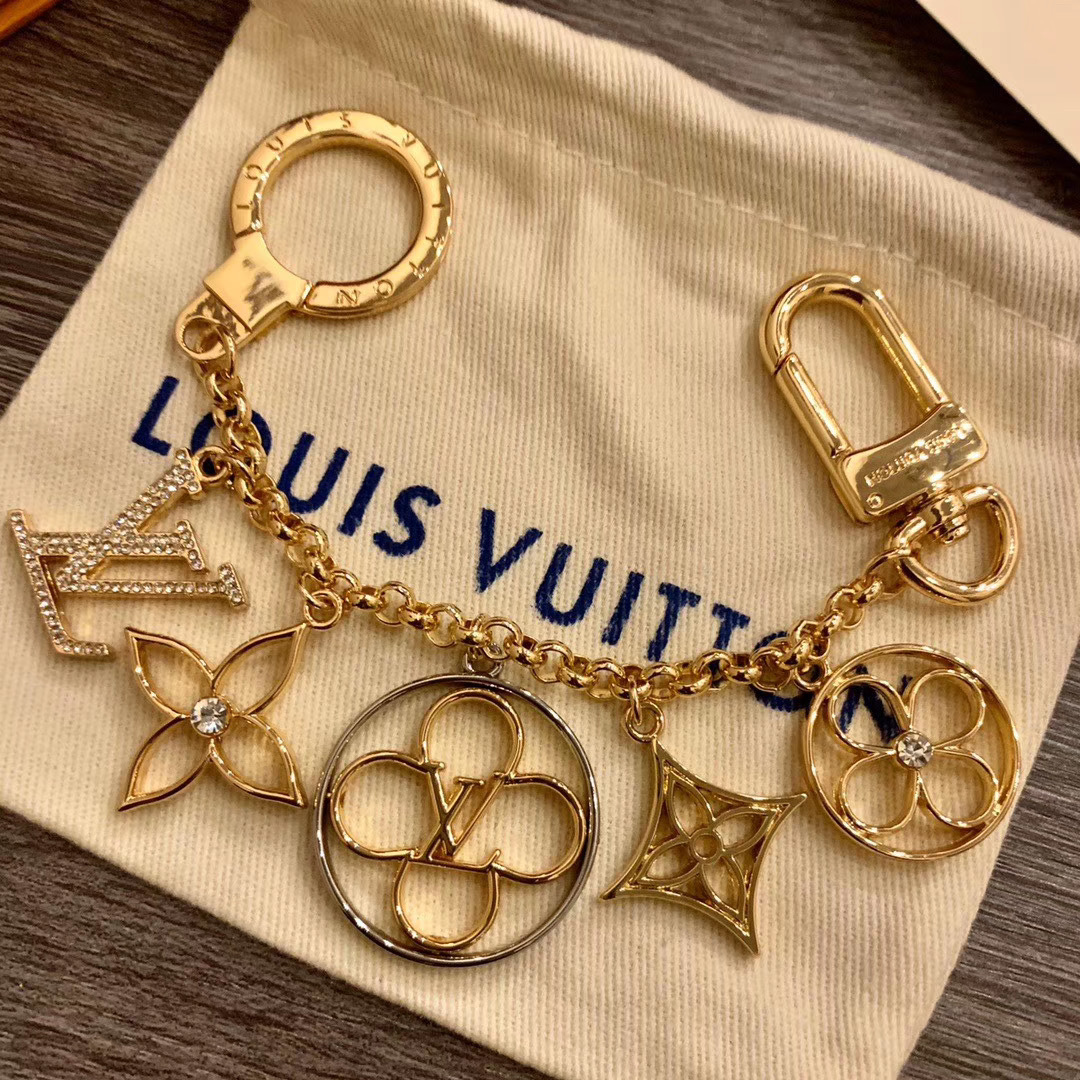 LV FLOWER FINESSE CHAIN BAG CHARM M68998
