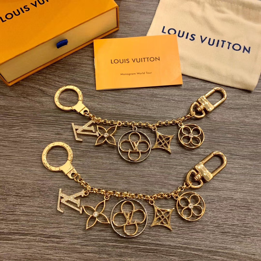LV FLOWER FINESSE CHAIN BAG CHARM M68998