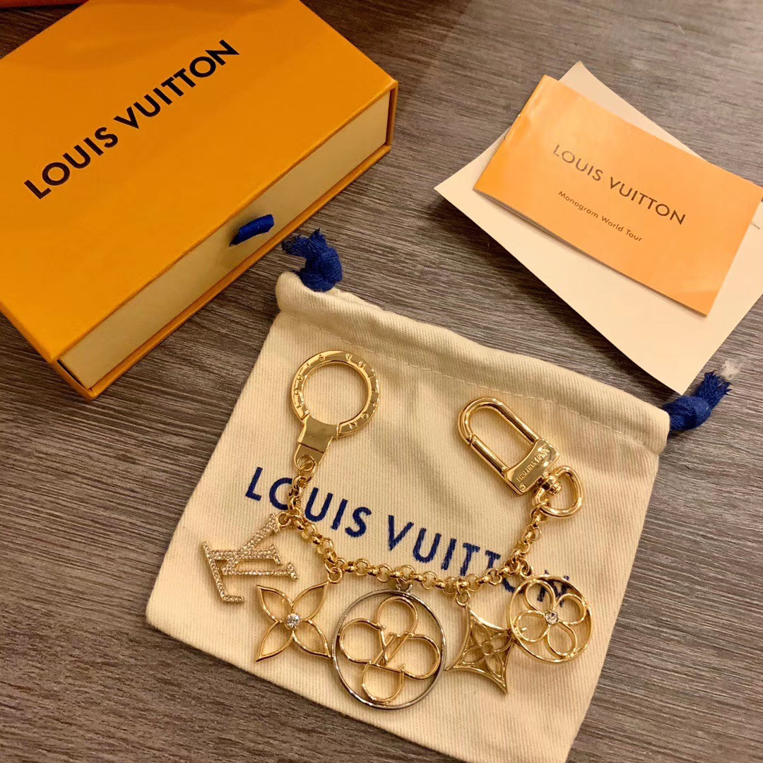 LV FLOWER FINESSE CHAIN BAG CHARM M68998