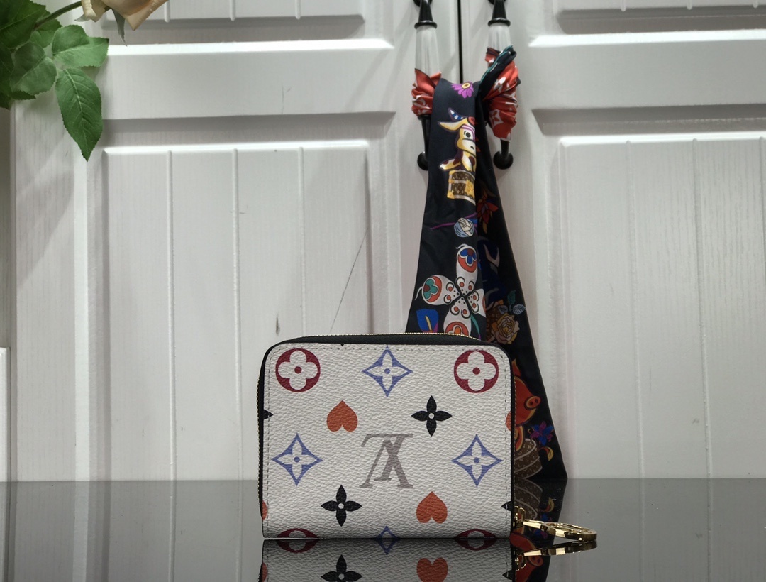 LV GAME ON ZIPPY COIN PURSE M80305