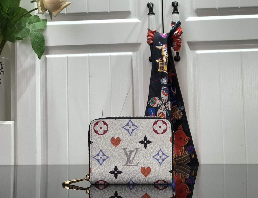 LV GAME ON ZIPPY COIN PURSE M80305