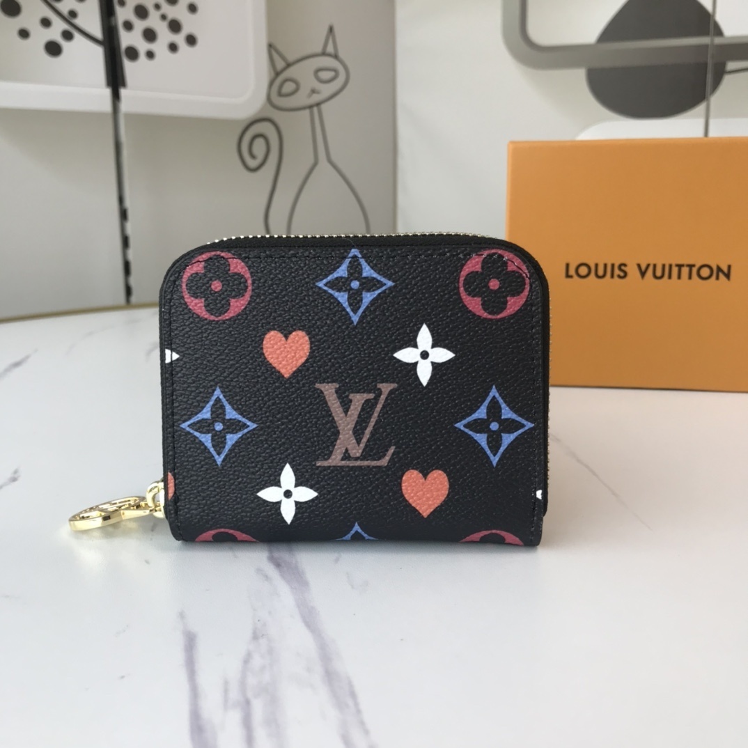 LV GAME ON ZIPPY COIN PURSE M80305XD 