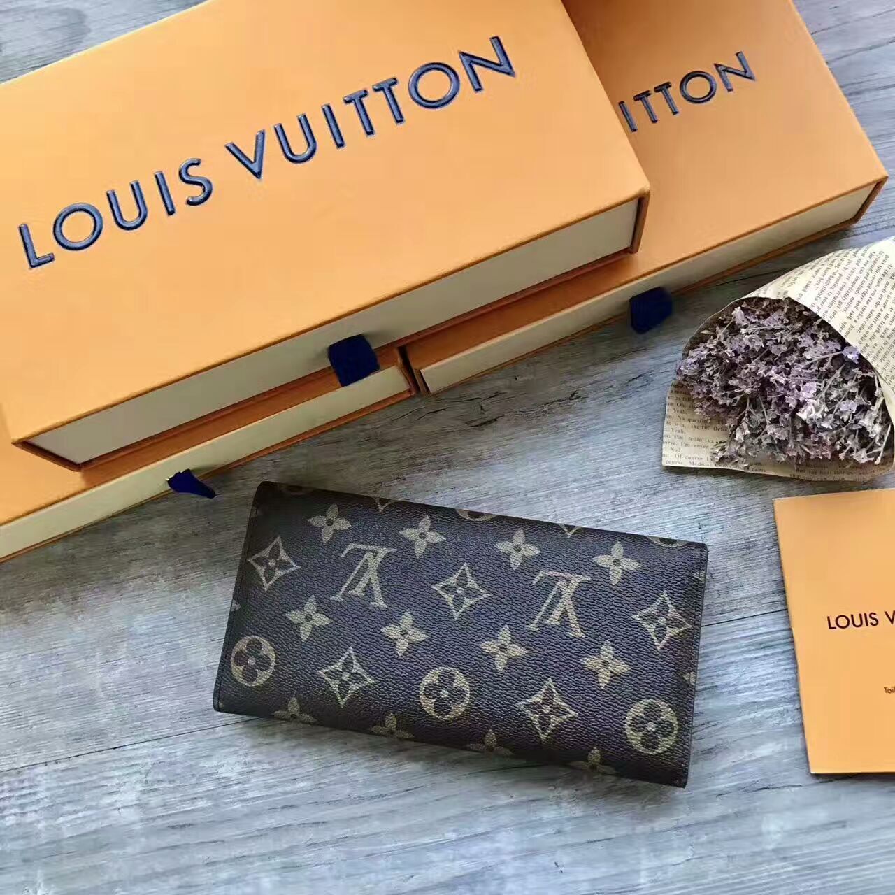 LV Josephine wallet 60708A