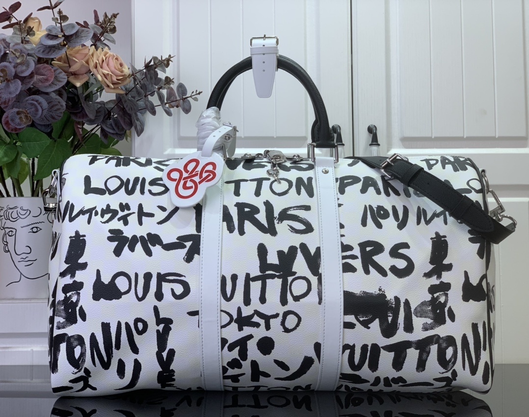 LV Keepall Bandouli??re 50 N40804