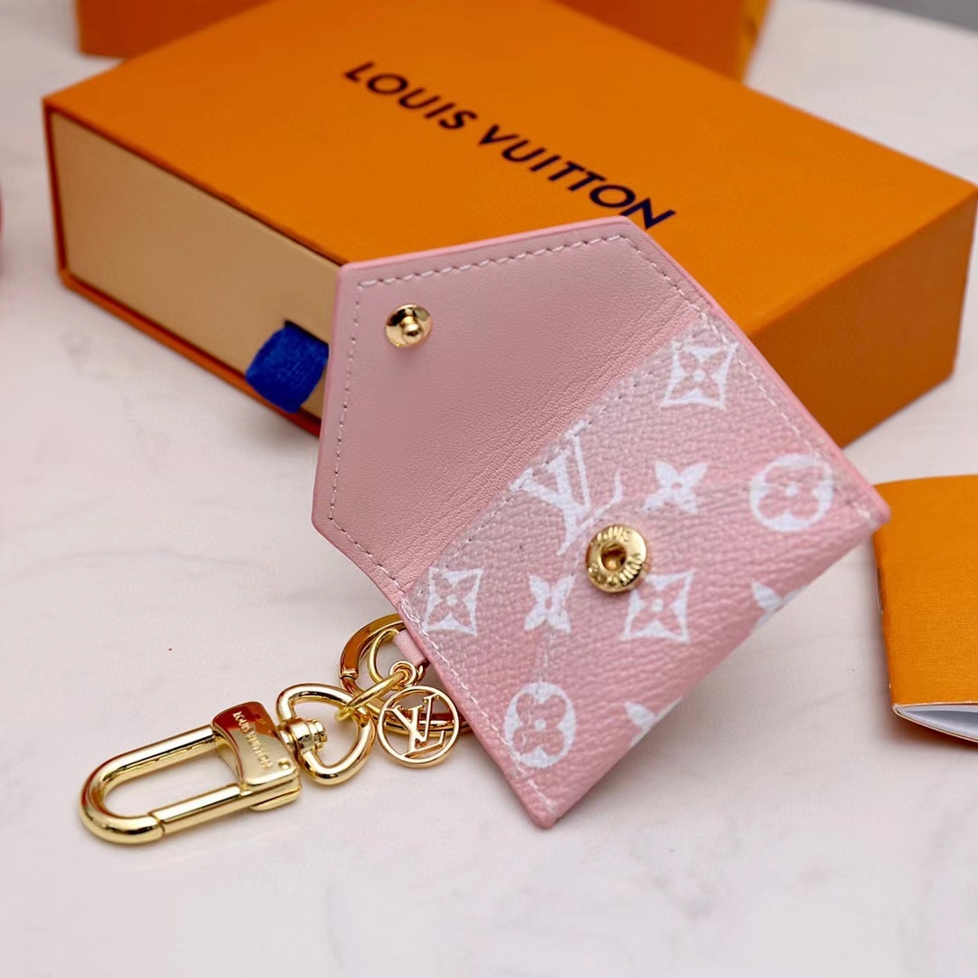 LV KIRIGAMI POUCH BAG CHARM AND KEY HOLDER M69003