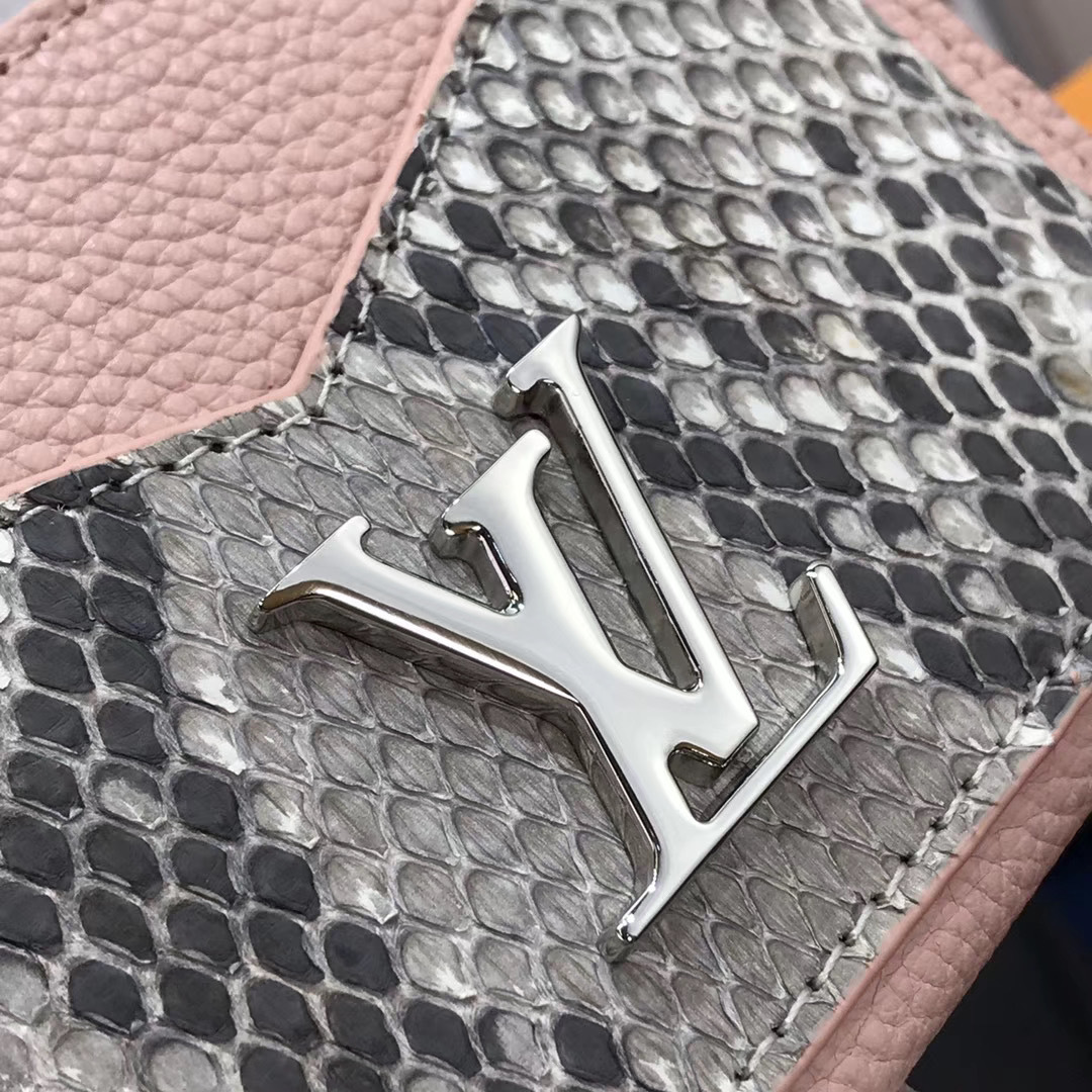 LV LOCKME CARD HOLDER N97001