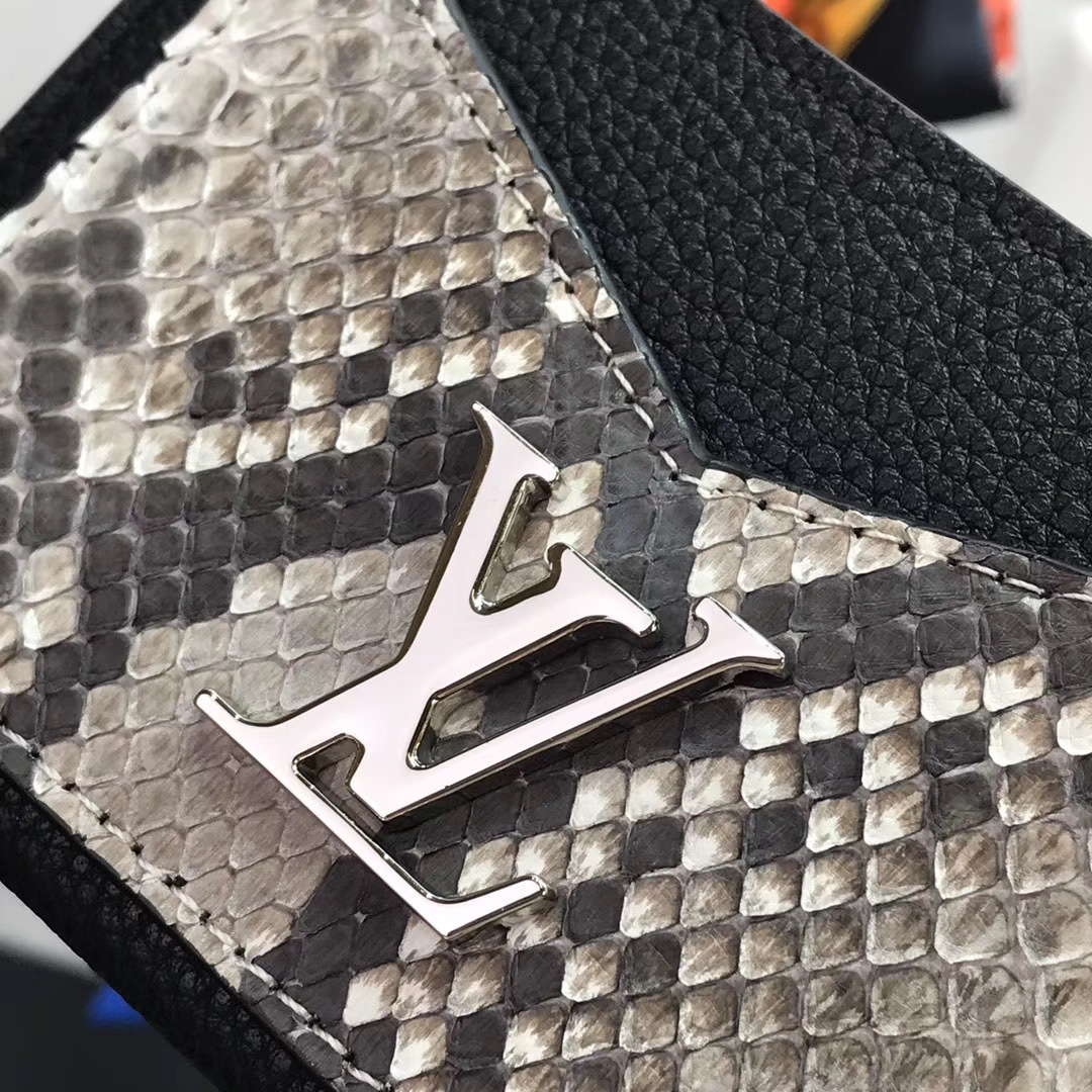 LV LOCKME CARD HOLDER N97001