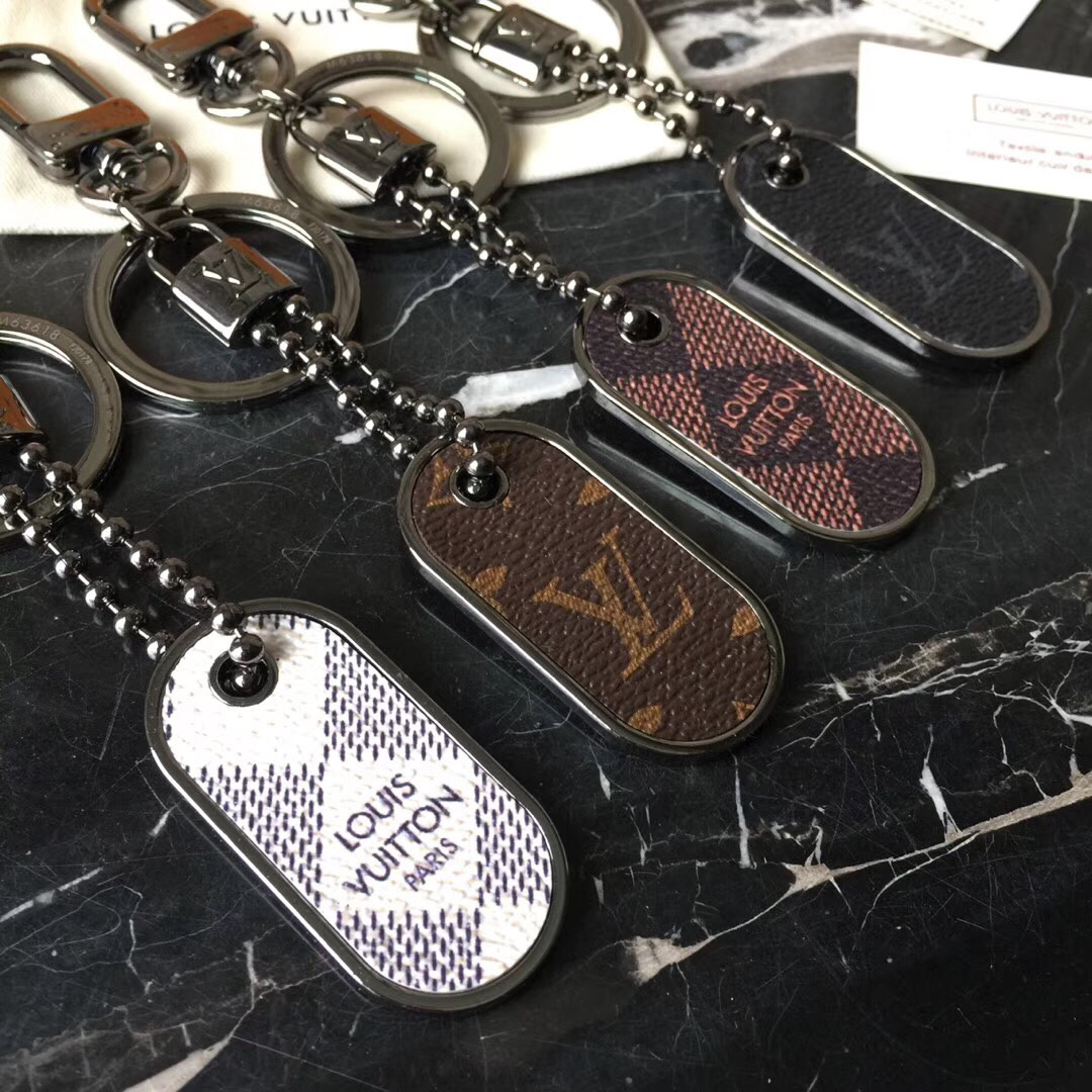 LV MONOGRAM ID TAB BAG CHARM AND KEY HOLDER M63618